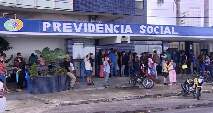 Agência do INSS realizando mutirão de perícias médicas e avaliações sociais do BPC no Nordeste